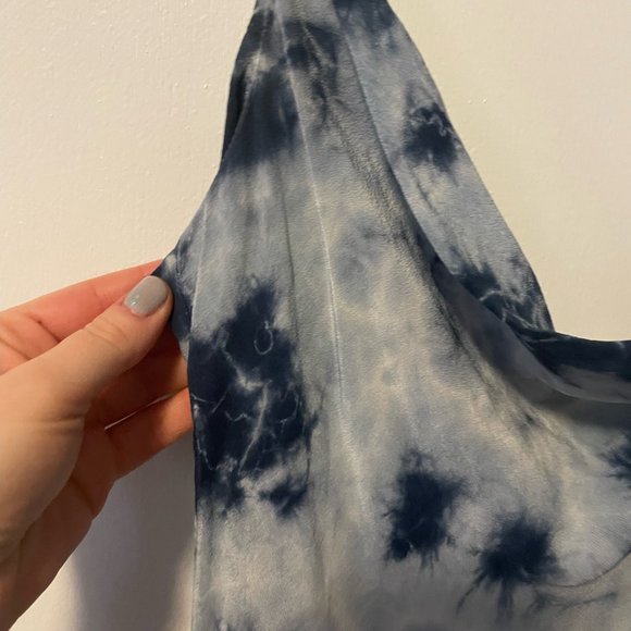 Realisation Par Sky Blue Tie-Dye Mini Dress - Picture 4 of 6